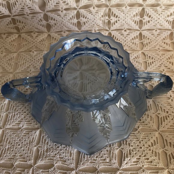 Very  Rare  Large Brockwitz  Art Deco  Centerpiece Bowl 1930's - Picture 6 of 12
